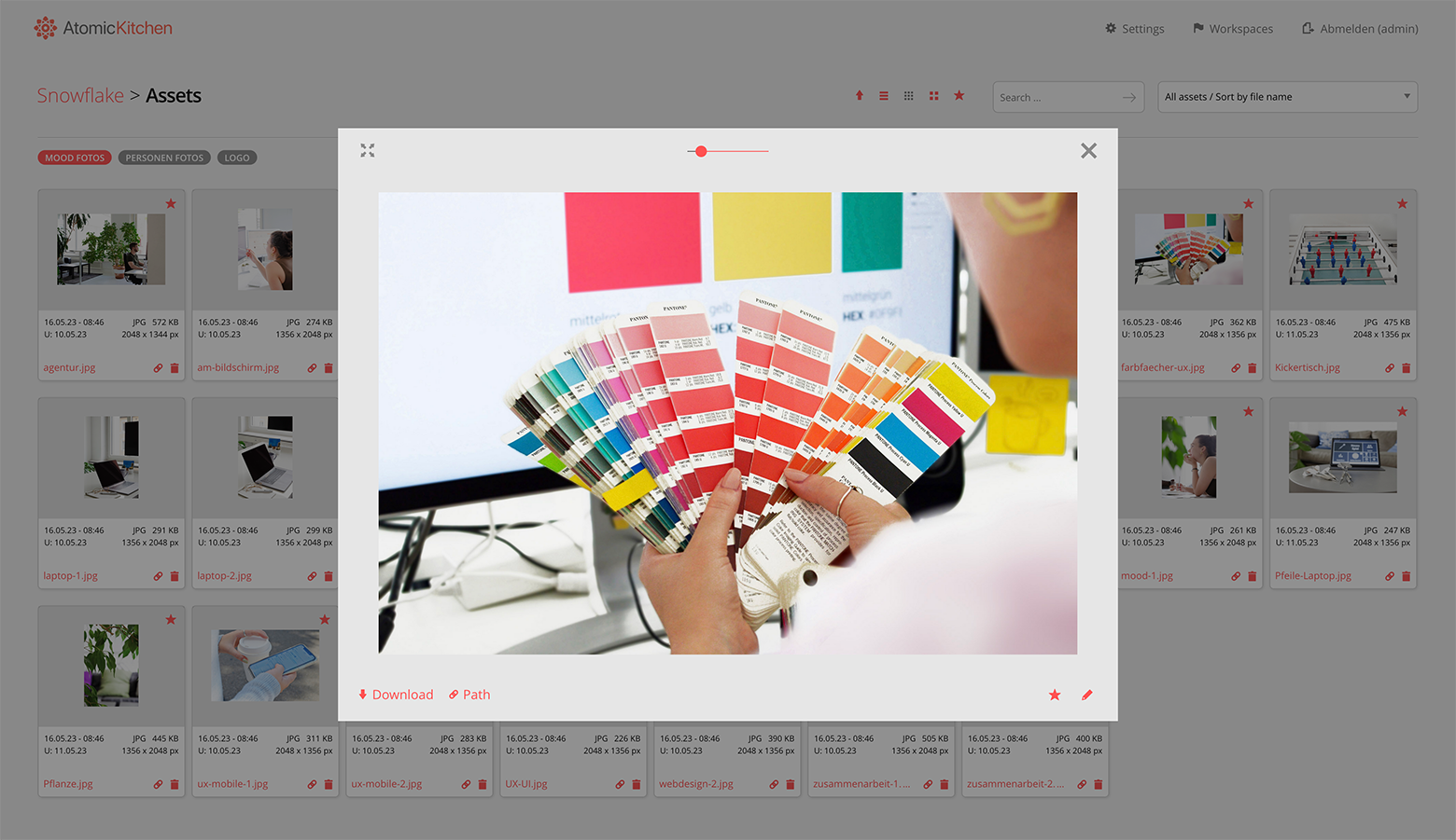 Intuitive digitale Asset-Verwaltung 2