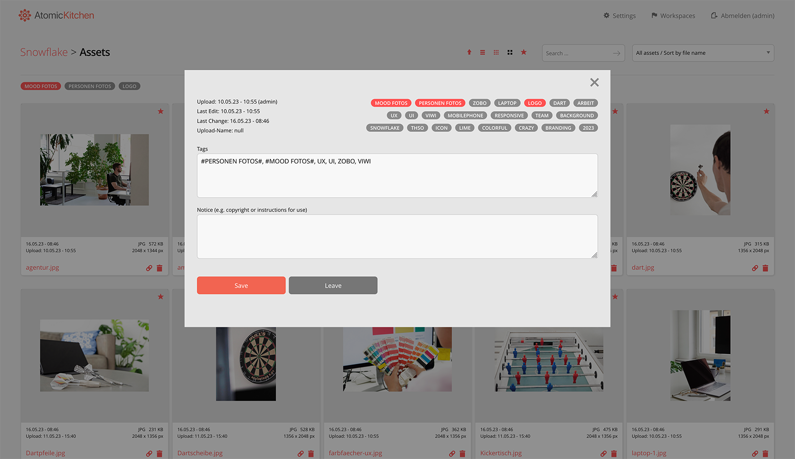 Intuitive digitale Asset-Verwaltung 3